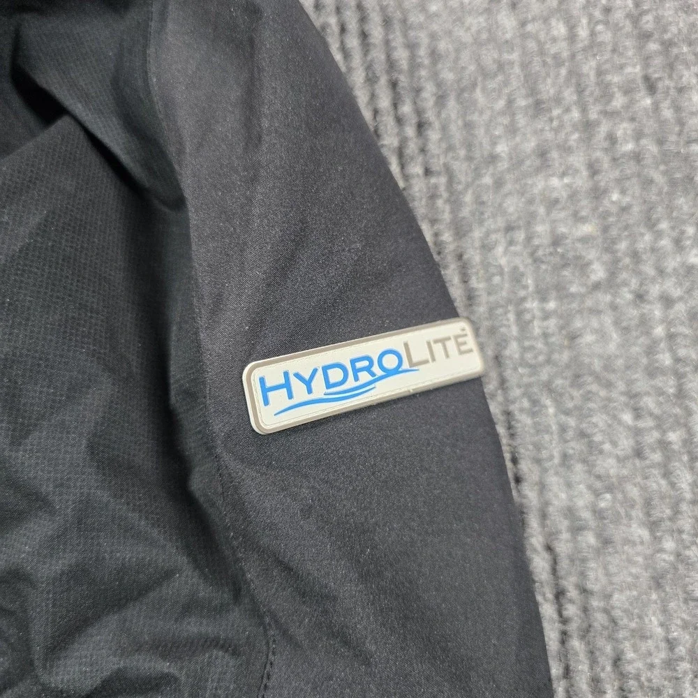 FootJoy DryJoys HydroLite Rain Jacket Mens 2XL Black Waterproof Windproof Golf